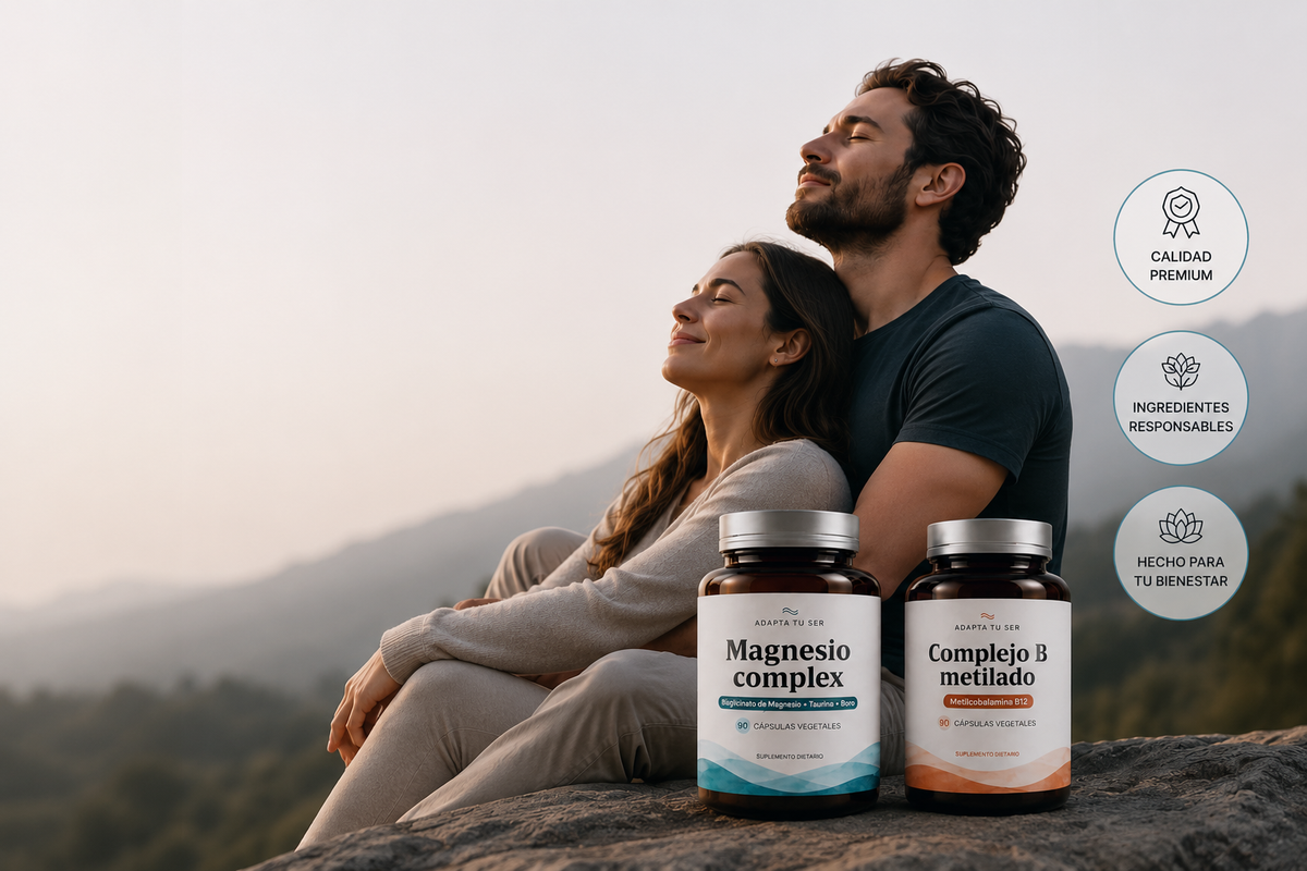 Magnesio Complex y Complejo B Metilado de Adapta Tu Ser: cuál elegir según tu necesidad en Bolivia