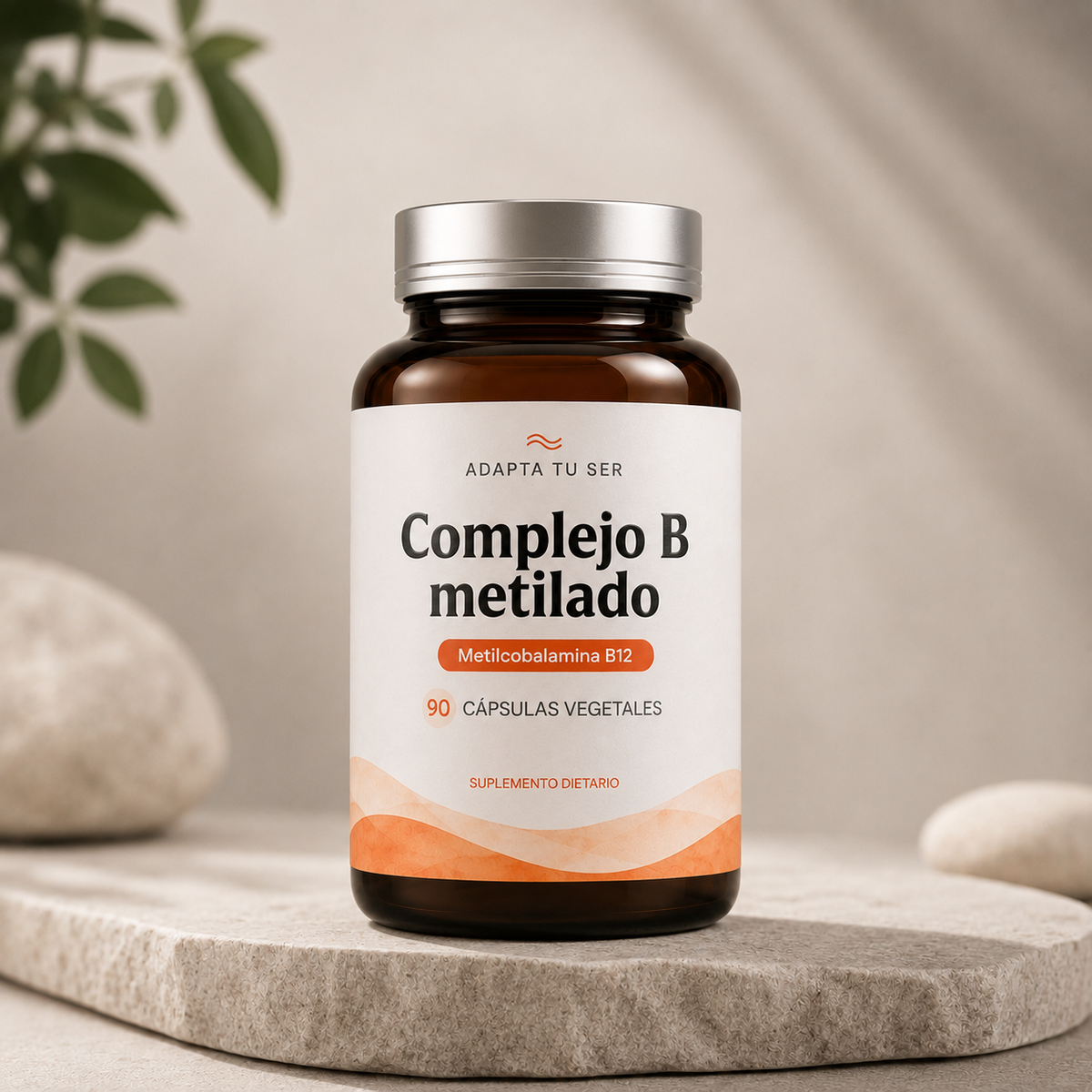 Complejo B Metilado de Adapta Tu Ser con metilcobalamina (B12): ingredientes y fórmula explicada, Bolivia